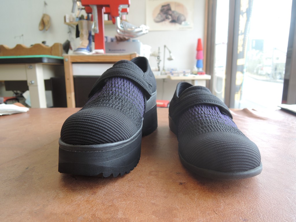 足の長さが違う方の靴 靴の補高 長尾製靴所